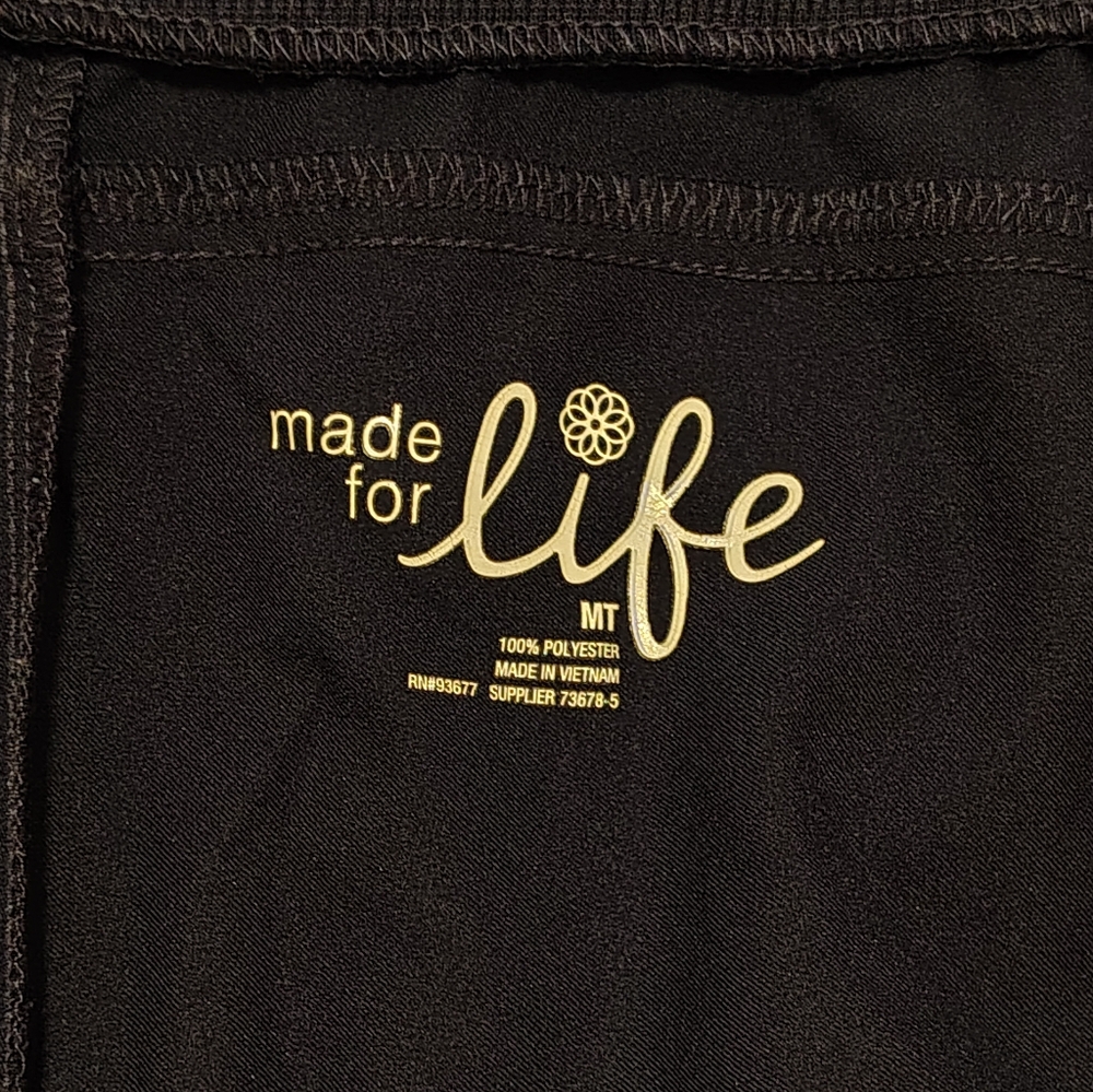Navy Lightweight Made For Life Medium Tall Pants. - Picture 4 of 7